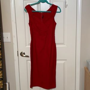 RockSteady XL red wiggle dress